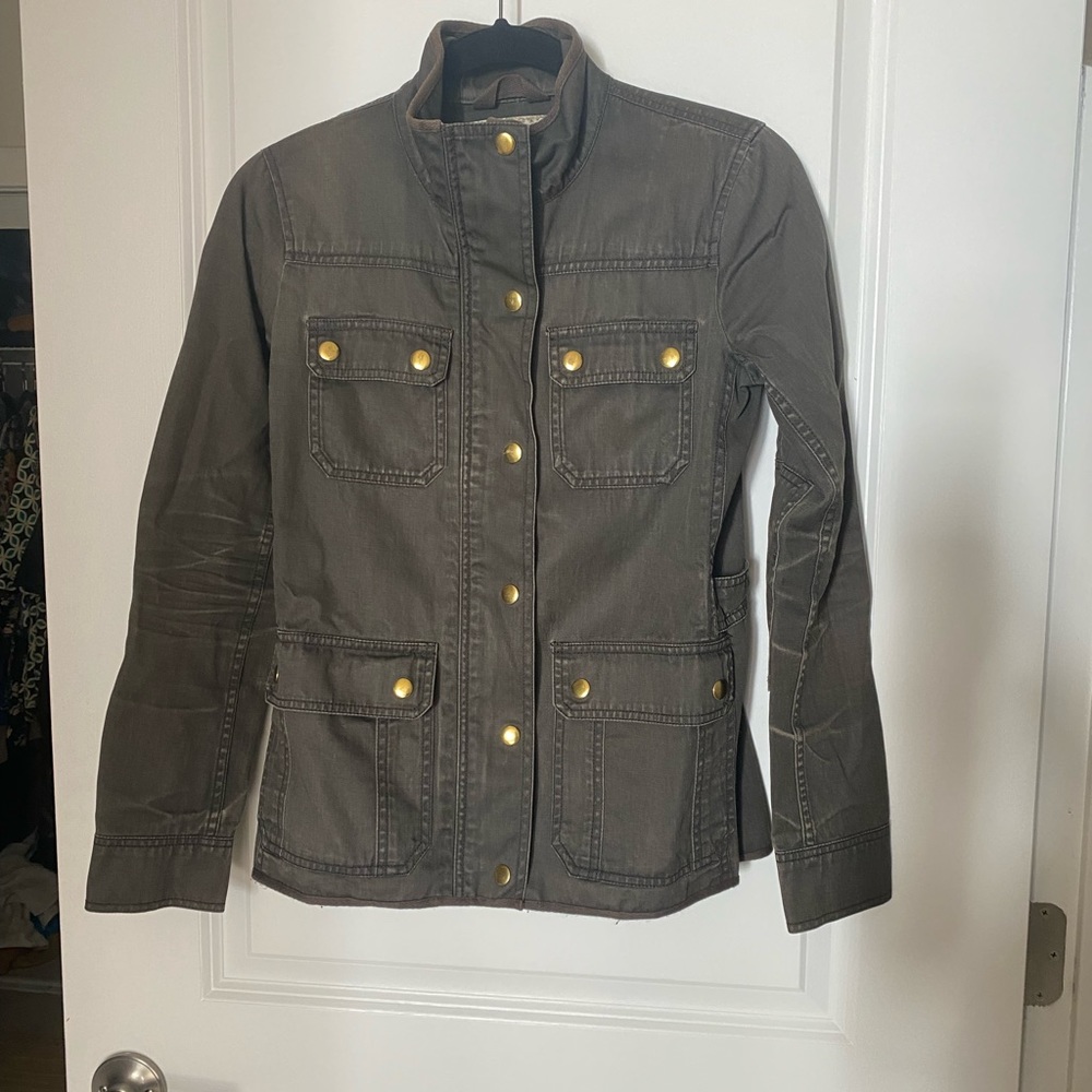 J.Crew Green Field Jacket